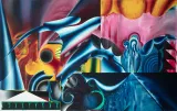 Delphis by Sebastian Gogel contemporary artwork painting works on paper