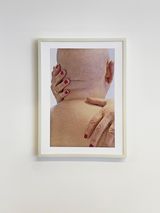 Selfportrait HOW TO GET COMFORTABLE IN AN UNCOMFORTABLE WORLD. 4 by Urs Luthi contemporary artwork photography print