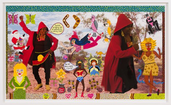 Presents for the Sistas by Kaylene Whiskey contemporary artwork Painting