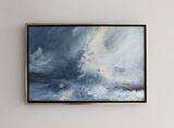 Sea state force 9 - Visibility affected study by Janette Kerr contemporary artwork painting