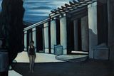Self Portrait in the Domain by Alexis Hunter contemporary artwork painting