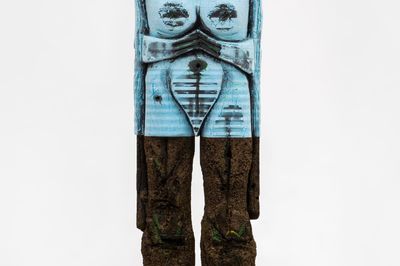 Huma Bhabha at Salon 94