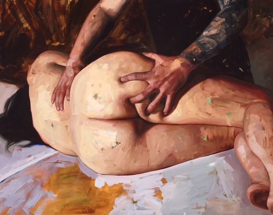Thats Normal by Solomon Kammer contemporary artwork Painting