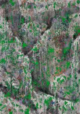 Qalamoun Mountains II by Thaier Helal contemporary artwork painting