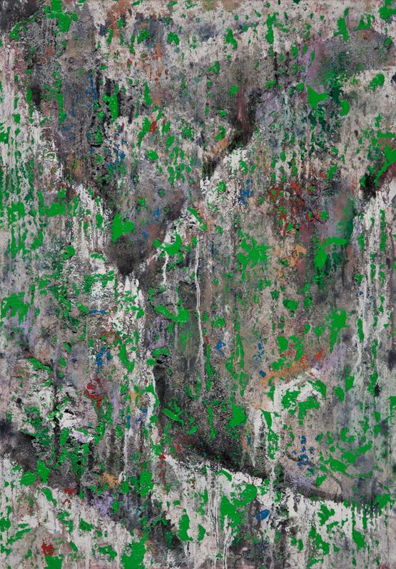 Qalamoun Mountains II by Thaier Helal contemporary artwork Painting