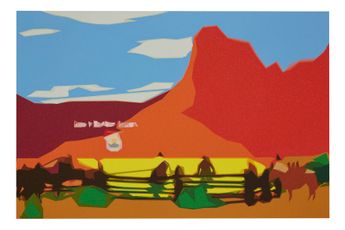 Contemporary art exhibition Tomohito Ushiro Welcome to The Country at MAKI Tennoz Tokyo Japan