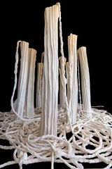 Schwankende Saulen Tottering Columns Sallanan Sutunlar by Azade Koker contemporary artwork installation