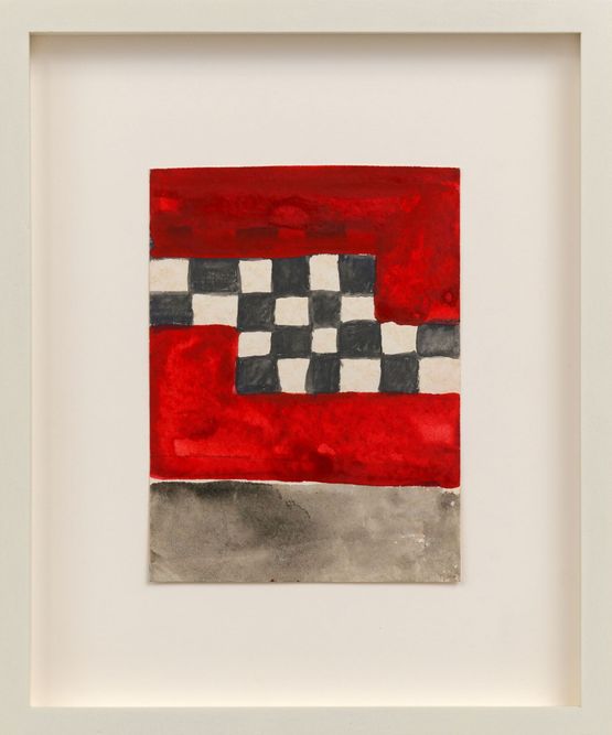 Untitled Watercolor Study by Mary Heilmann contemporary artwork Painting