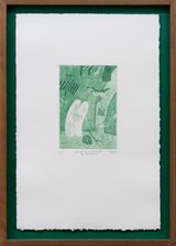 Why Dont You Go Play with Your Friend Pug by Eugene Lun contemporary artwork print