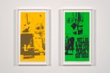 road signs part 1 and 2 by Corita Kent contemporary artwork print