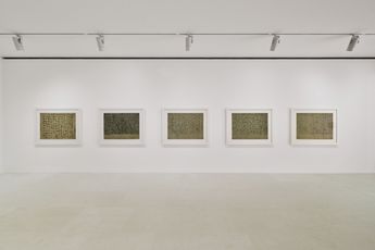 Contemporary art exhibition Brice Marden Brice Marden Works on Paper at Gagosian rue de Ponthieu Paris France