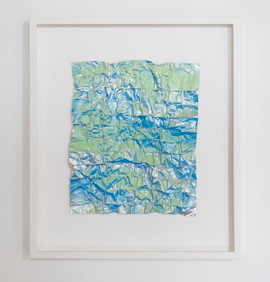 No. 940 Folded Grid by Rana Begum contemporary artwork Mixed Media