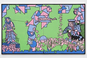 Contemporary art exhibition DEREK BOSHIER Strange Lands at Night Gallery Night Gallery North United States