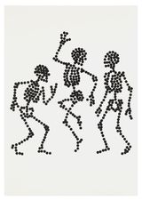 Dance to Dust Drawings 03 by Carlos Amorales contemporary artwork works on paper