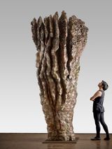Z BOKU by Ursula von Rydingsvard contemporary artwork sculpture