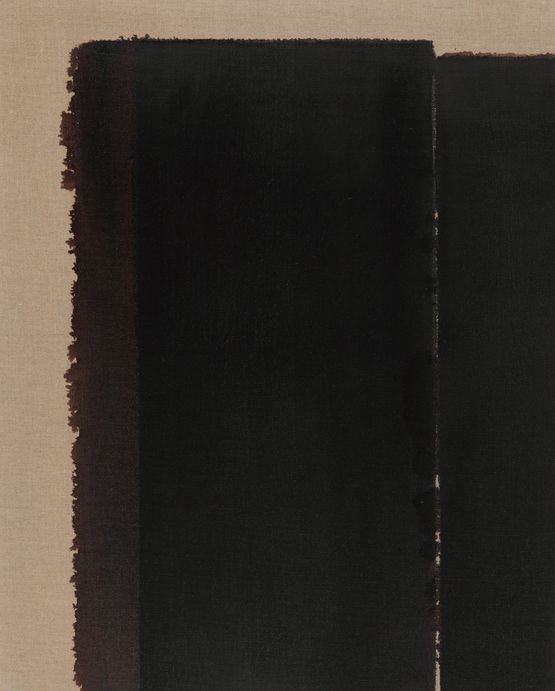 Burnt Umber  Ultramarine Blue by Yun Hyong-Keun contemporary artwork Painting