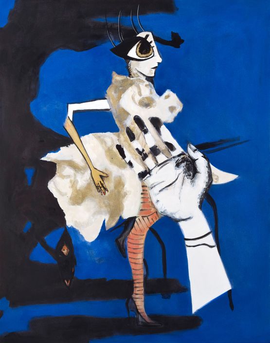 Quadrille by Moyna Flannigan contemporary artwork Painting
