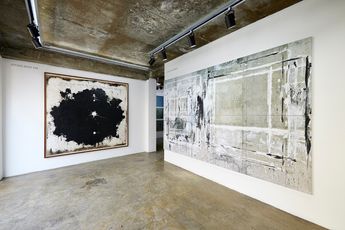 Contemporary art exhibition Joong Baek Kim Soon-Hak Kwon Paths Are Made By Walking at JARILAGER Gallery Seoul South Korea