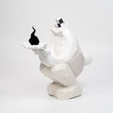 Bunny x Soul by Don Sunpil contemporary artwork painting works on paper