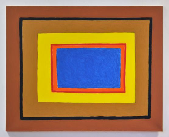 Untitled by Harriet Korman contemporary artwork Painting