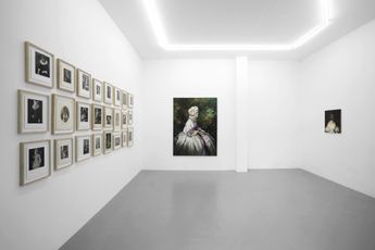 Contemporary art exhibition Ewa Juszkiewicz Pearl Eye Worm at Rolando Anselmi Rome Italy