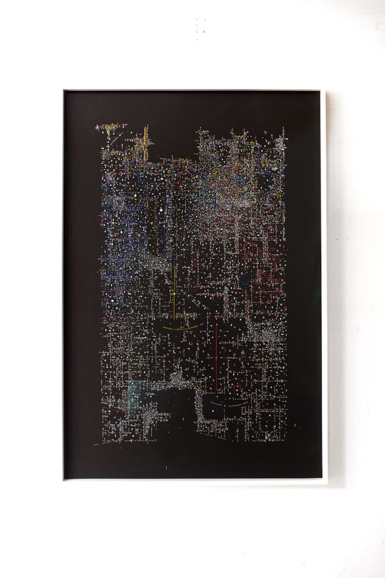 BIG DATA South by Marco Maggi contemporary artwork Mixed Media