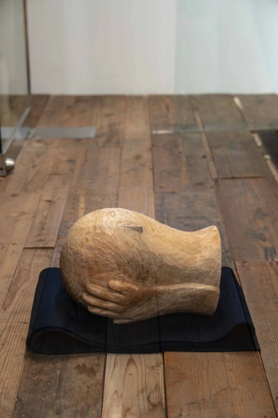 Fish. A few puzzle pieces forever disconnected by Rodrigo Hernandez  Taichi Yoshimura contemporary artwork Sculpture