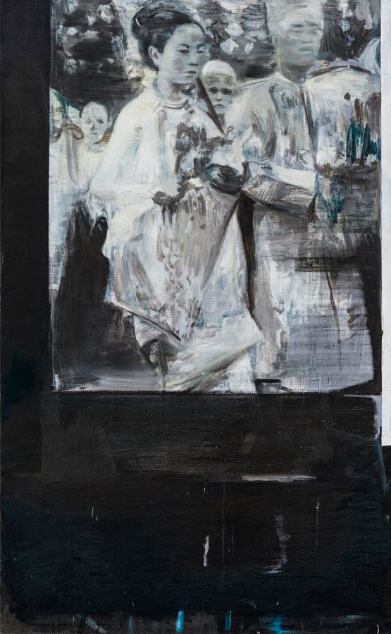 The Wedding by Sawangwongse Yawnghwe contemporary artwork Painting