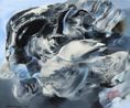 The Dewdrop by Wu Shuang contemporary artwork Painting