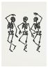 Dance to Dust Drawings 17 by Carlos Amorales contemporary artwork Works on Paper