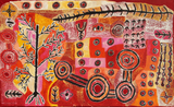 Ngura Country by Alec Baker Eric Barney contemporary artwork painting