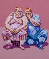 Untitled by Elias Izoli contemporary artwork painting works on paper