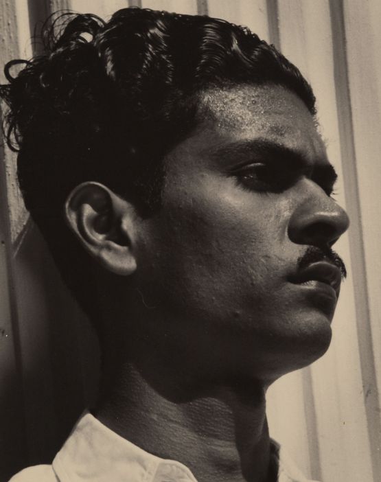 Untitled Profile of a Young Man by Lionel Wendt contemporary artwork Photography