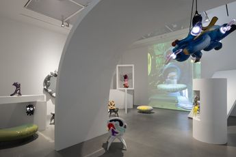 Contemporary art exhibition Misha Kahn Glacncing Blows at The Page Gallery Seoul South Korea
