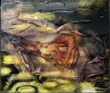Untitled hands by Allistair Walter contemporary artwork painting