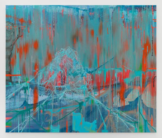 Horizon Trap V2 by Jon Cattapan contemporary artwork Painting
