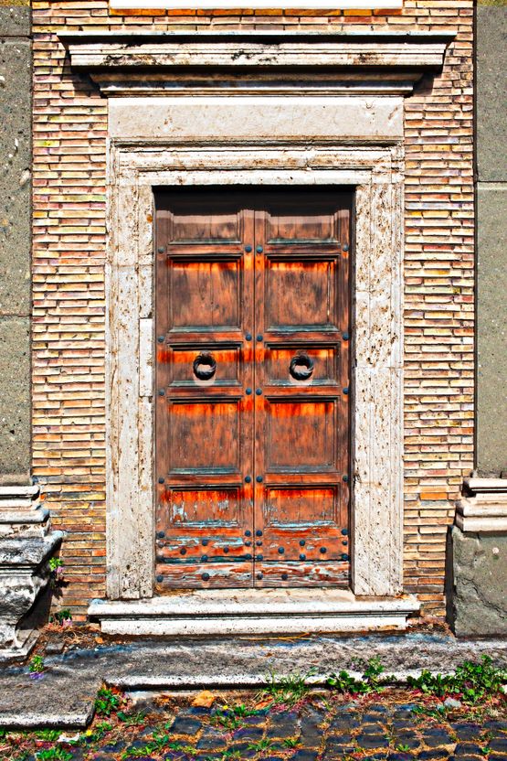 Michelangelos Studio Door Rome by James Welling contemporary artwork Painting