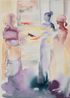Rising switch by Rochelle Haley contemporary artwork Works on Paper