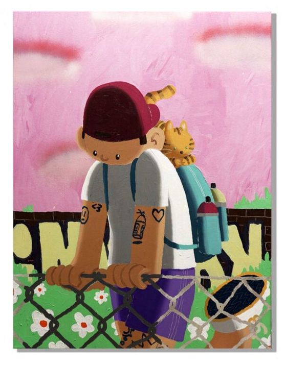 Ramallo by Imon Boy contemporary artwork Painting