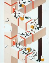 Purgatorio by Jose Castiella contemporary artwork painting