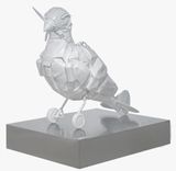 P-40E FIGHTER PEACE PIGEON by Kea Tsai contemporary artwork sculpture
