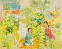 Trois Femmes Three Women by Le Pho contemporary artwork Painting