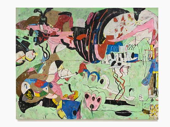 picnic 01 by Sebastian Silva contemporary artwork Painting