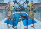 Interference by Marc Desgrandchamps contemporary artwork Painting