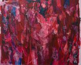 Red Carpet by Kais Salman contemporary artwork painting