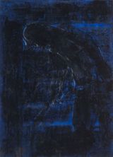 mines by Sabine Herrmann contemporary artwork painting works on paper