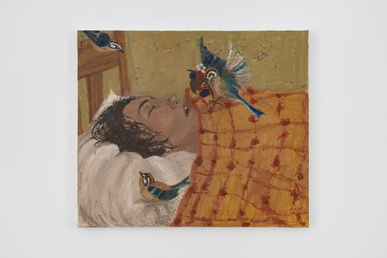 My Mother Asleep by Arisa Yoshioka contemporary artwork Painting
