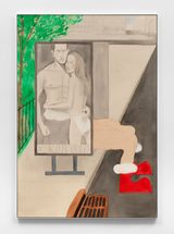 Mercer  Houston by Jason Fox contemporary artwork drawing painting works on paper