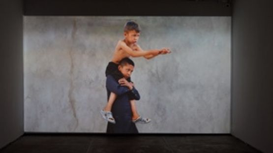Rehearsal by Aziz Hazara contemporary artwork Installation