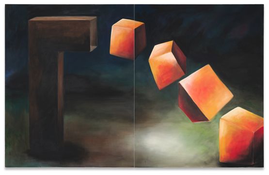 Untitled Concrete and clay by Andreas Schulze contemporary artwork Painting